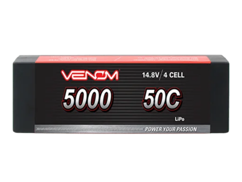50C 4S 5000mAh 14.8V LiPo Battery With XT-60 Plug Featured Image