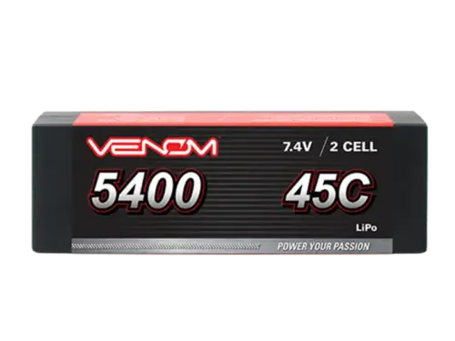 45C 2S 5400mAh 7.4V LiPo Battery With XT-60 Plug Featured Image