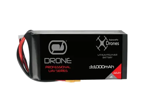 2C 6S 33000mAh 22.2V LiPo Battery With XT-90 Plug Featured Image