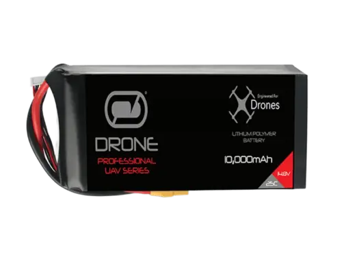 25C 4S 10000mAh 14.8V LiPo Battery With XT-90 Plug Featured Image